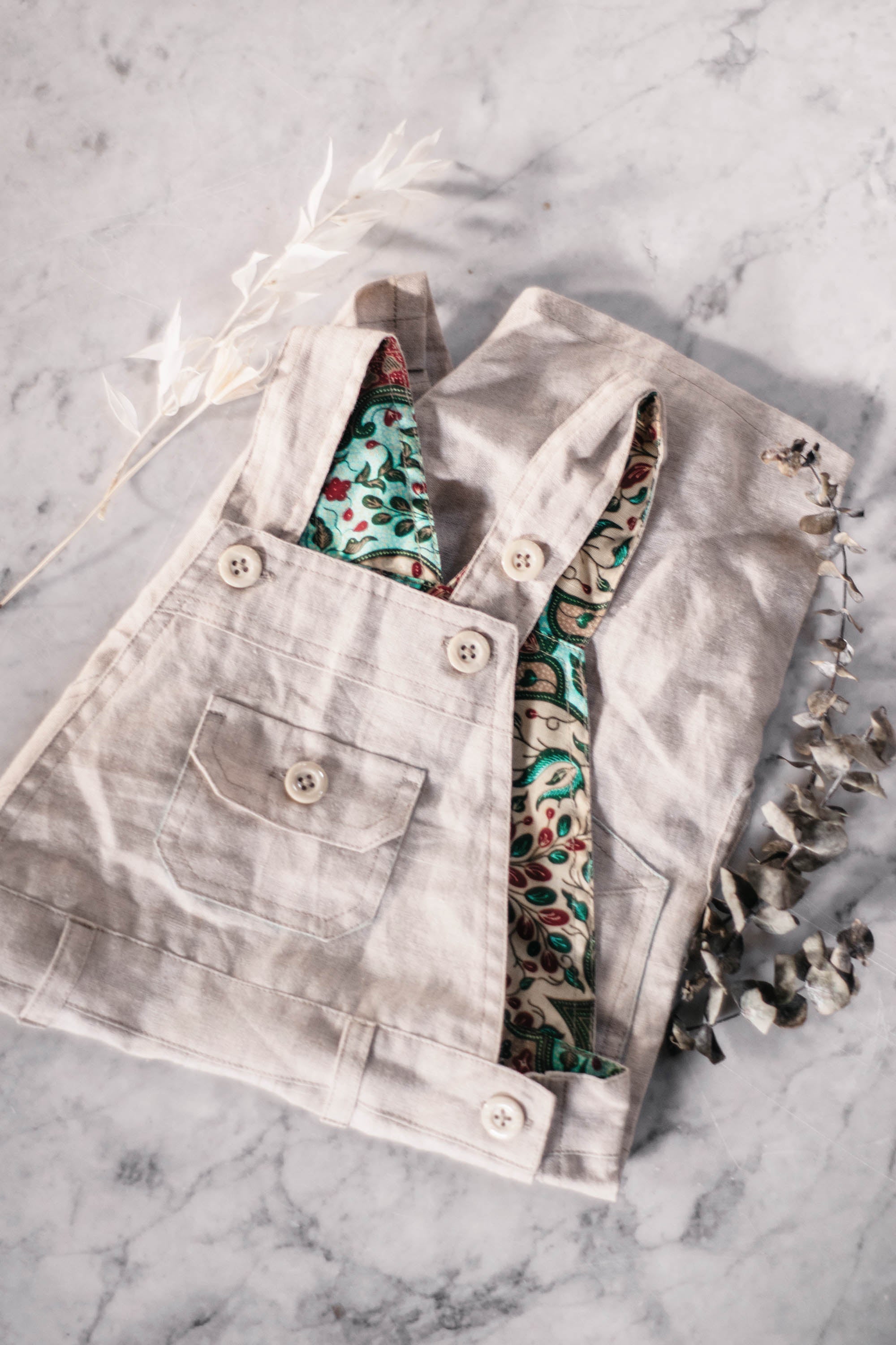 Linen Overalls-0