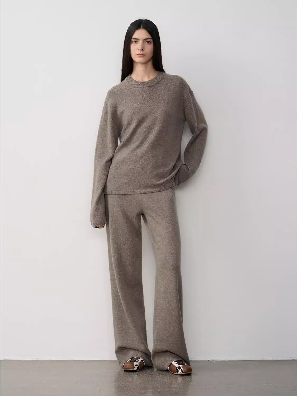 "Fall Winter Mischief" Basalan Merino Wool Knit Outfit-1