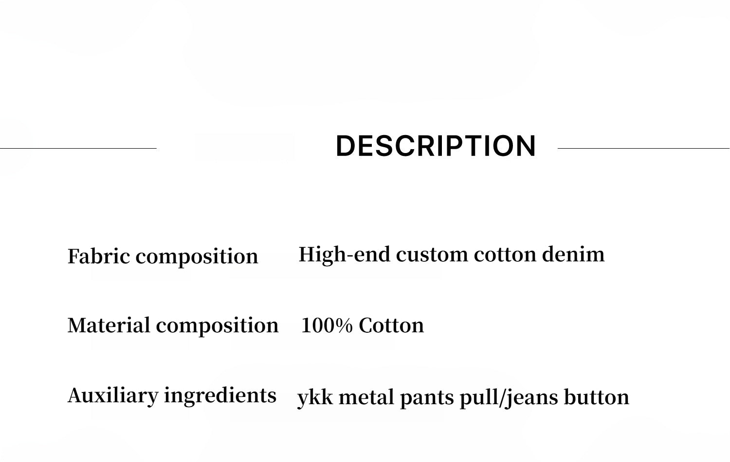 "Fine Sand Coast" deconstructed straight-leg slightly flared wide-leg loose casual jeans for women-3