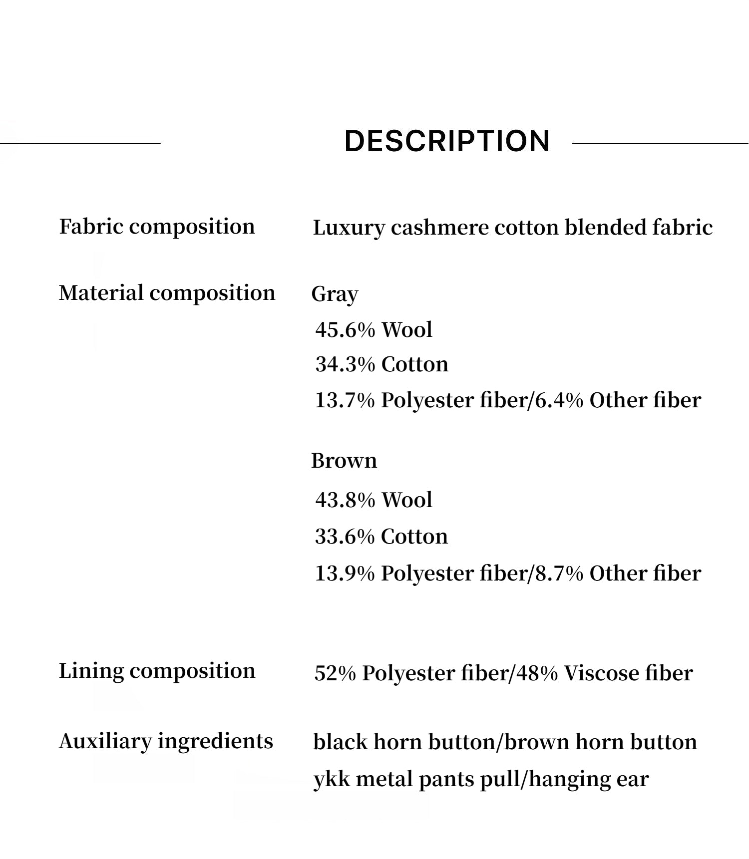 "Commuting Rules" Worsted Wool Blend Waistless Raw Edge Wide Leg Pants Slimming Scimitar Casual Pants-3