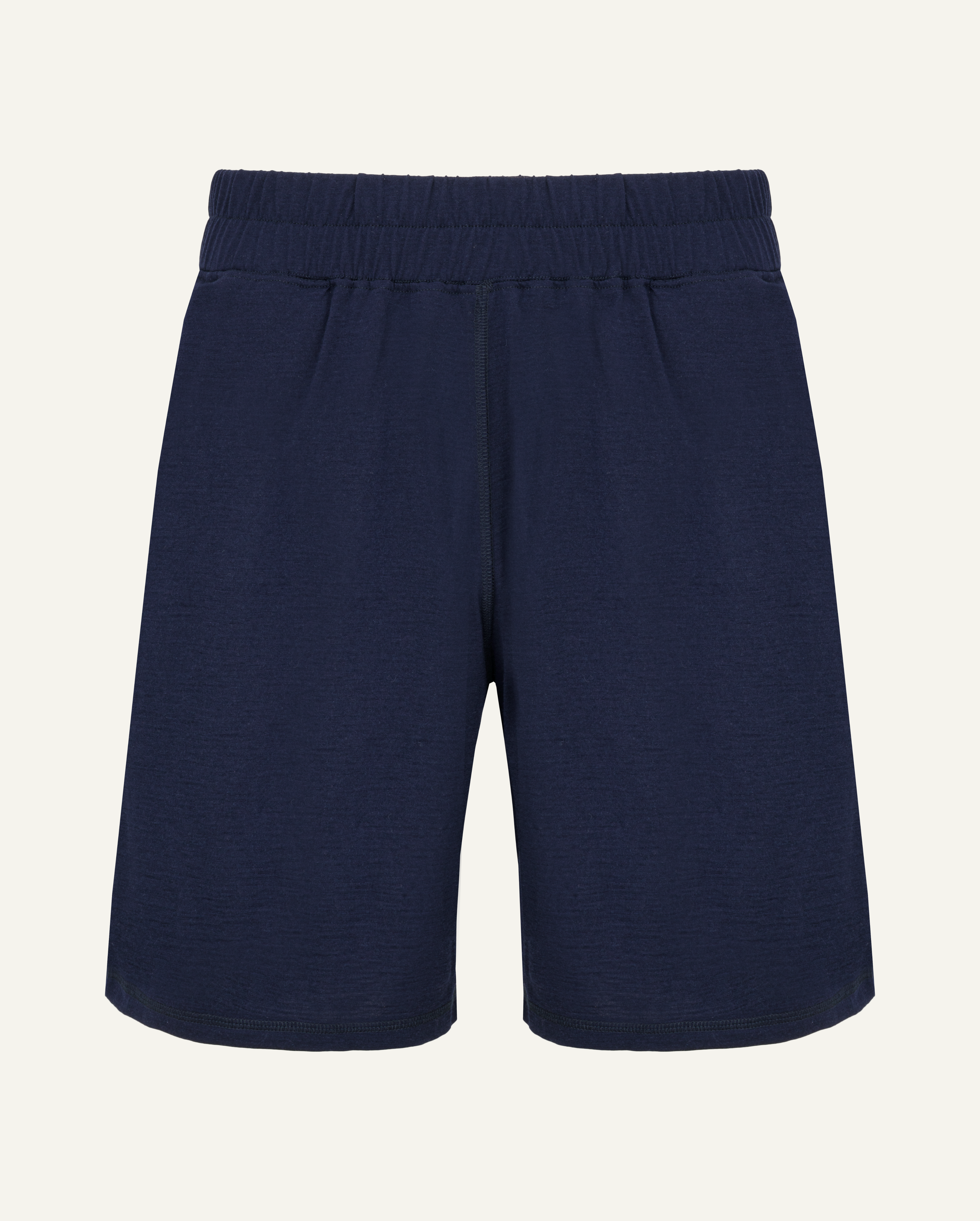 Men's Merino Wool Sports Shorts - Dark Blue-2