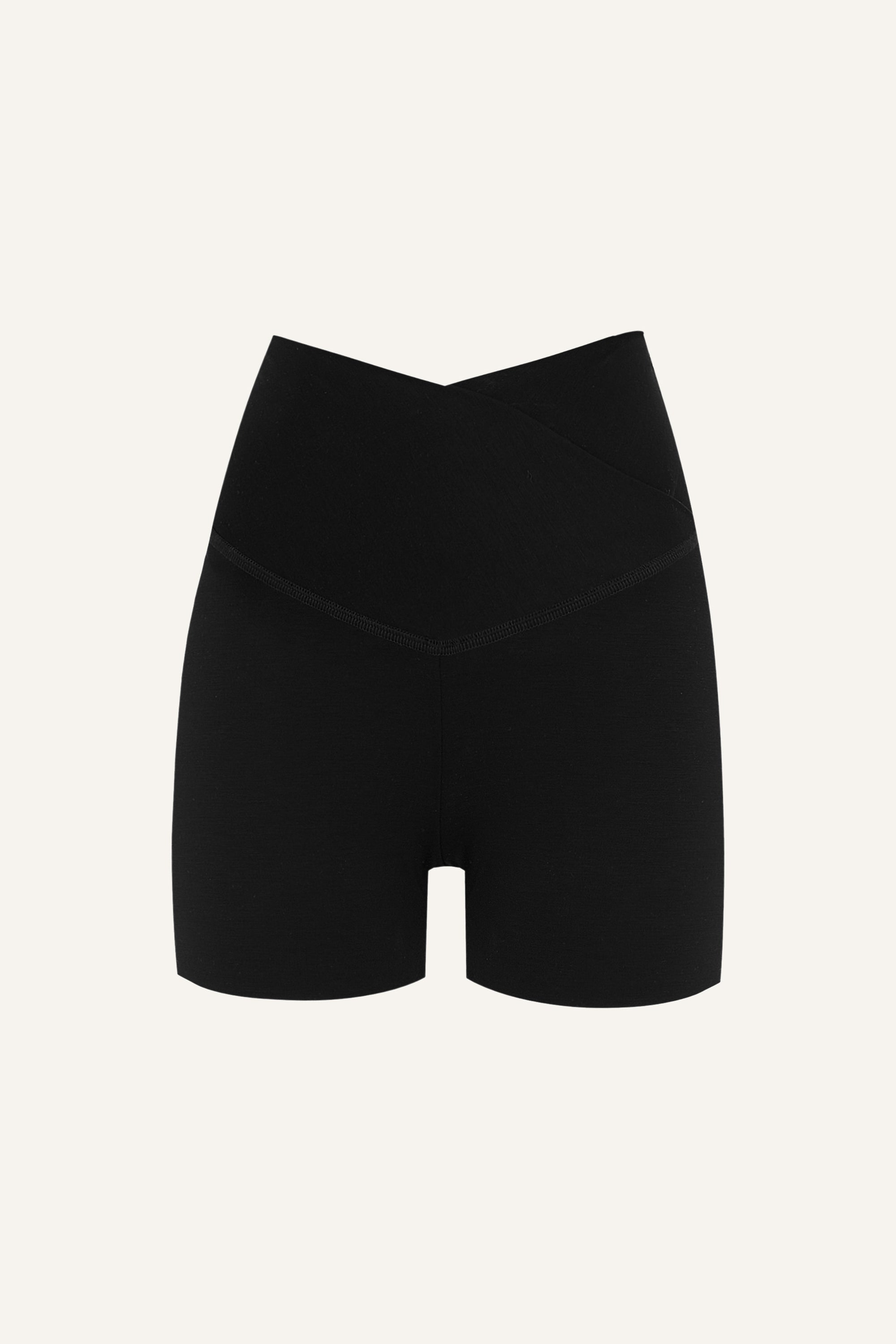 Women's Seacell Bike Shorts - Black-3
