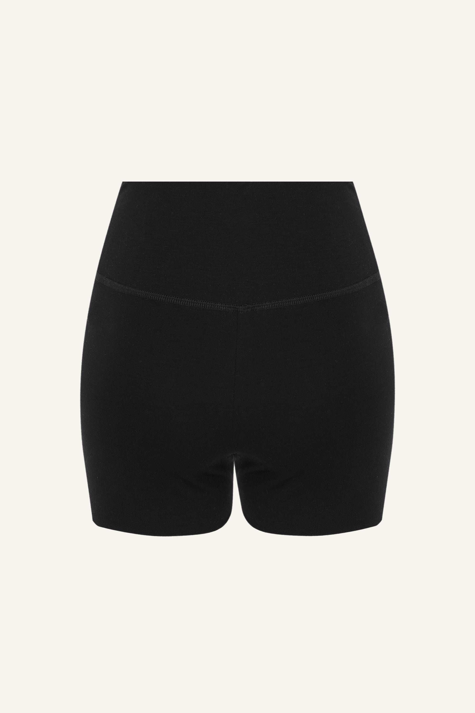Women's Seacell Bike Shorts - Black-1