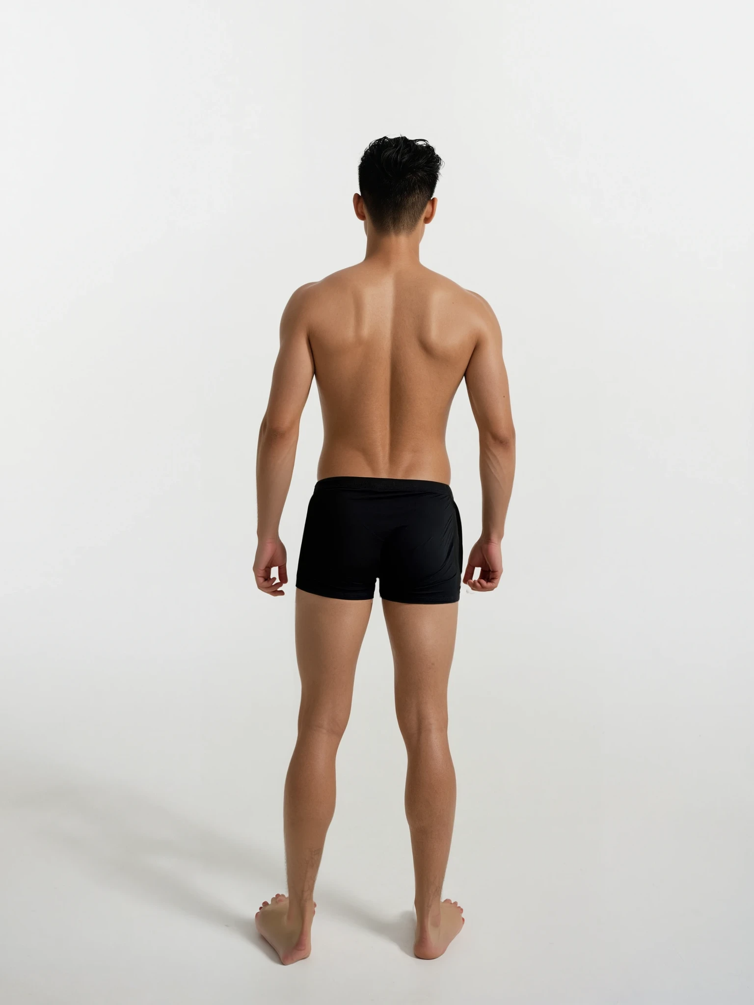 Merino Wool Boxers – Black-4