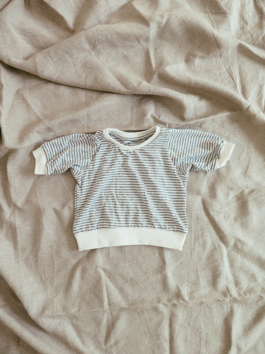 Striped Top \ White Trim-2