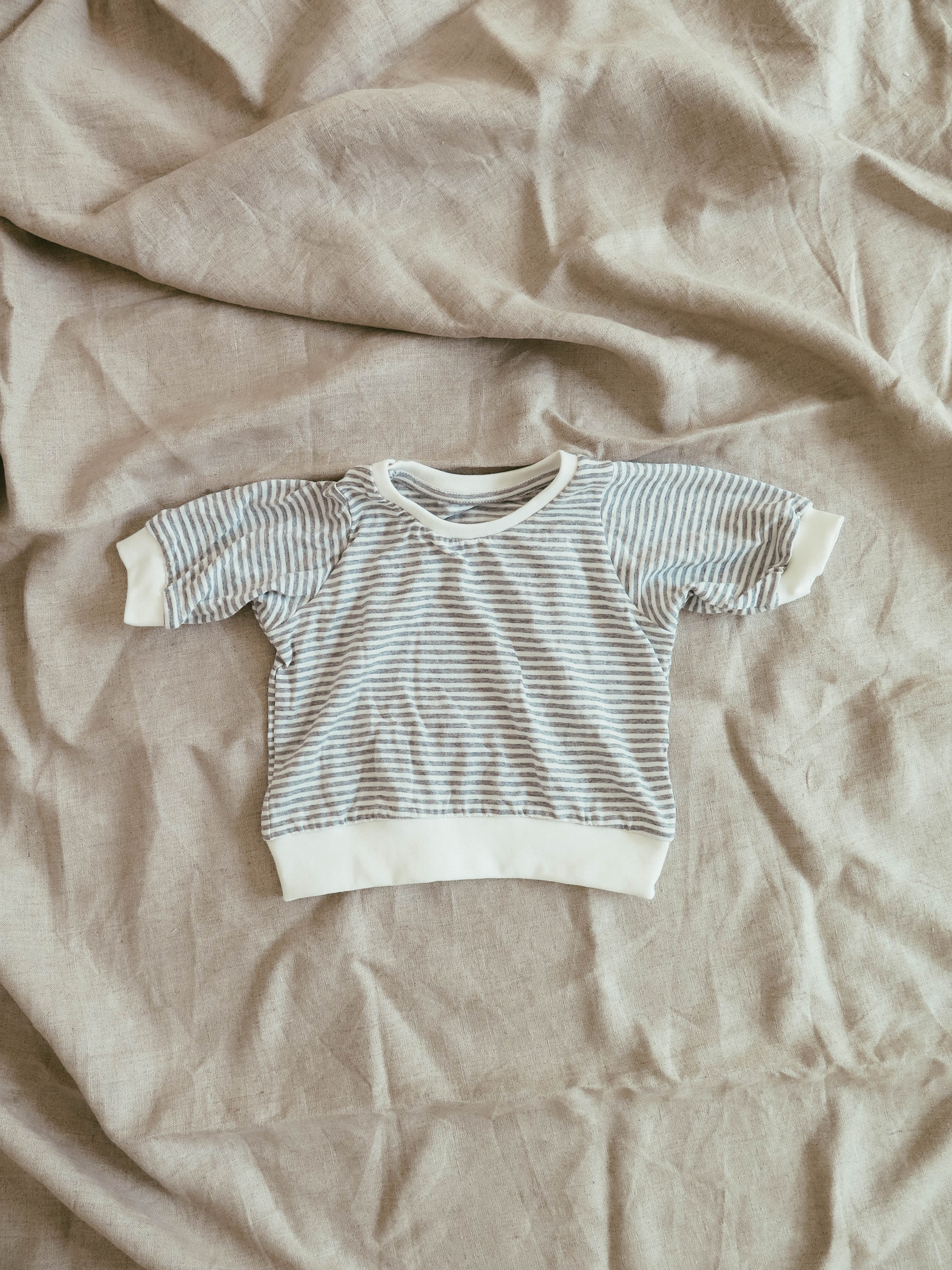 Striped Top \ White Trim-2