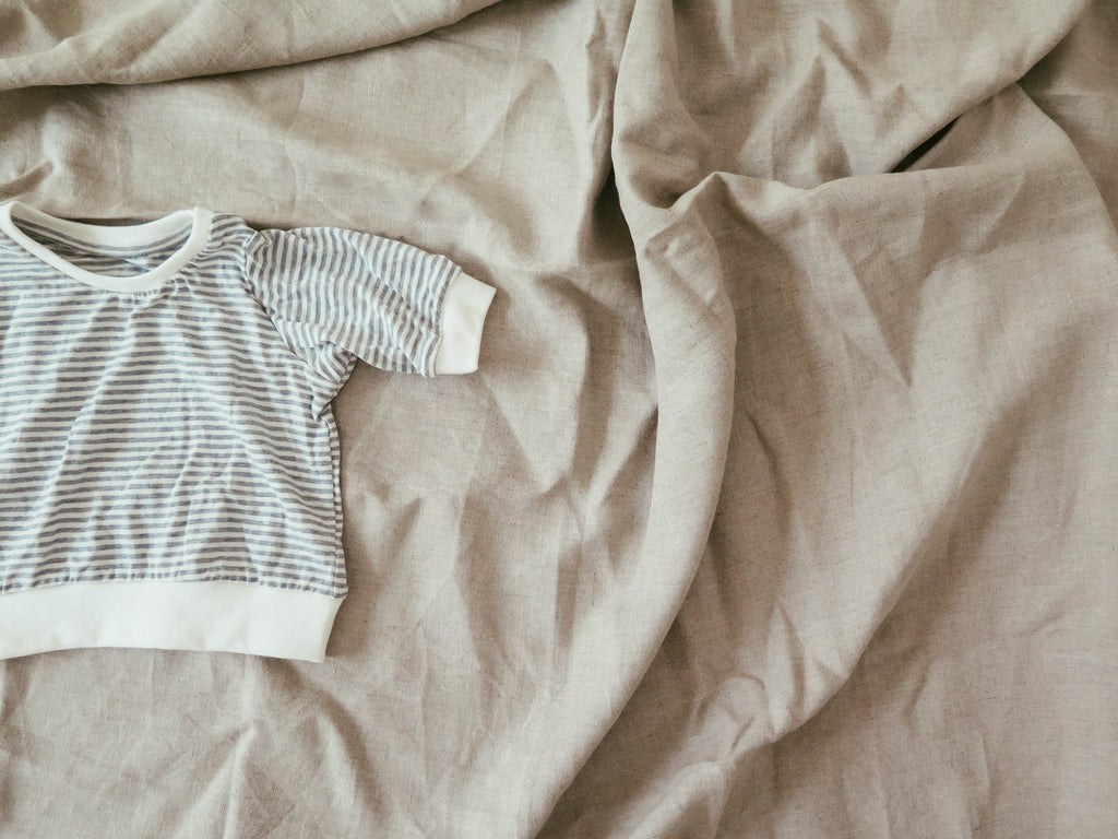 Striped Top \ White Trim-1