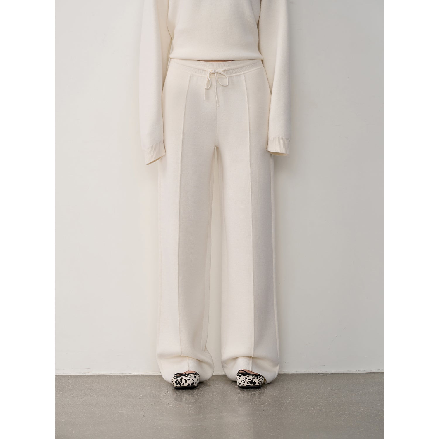 "Urban One" Wool Hooded Knit Outfit-1