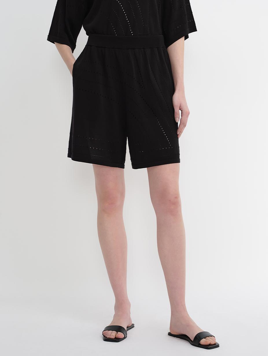 Customized Acetate Cotton Geometric Linen Knitted Suit-1