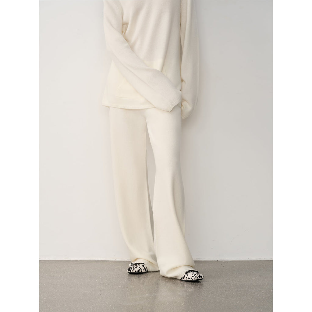 "Warm and waxy music" Australian merino wool knitted suit-8
