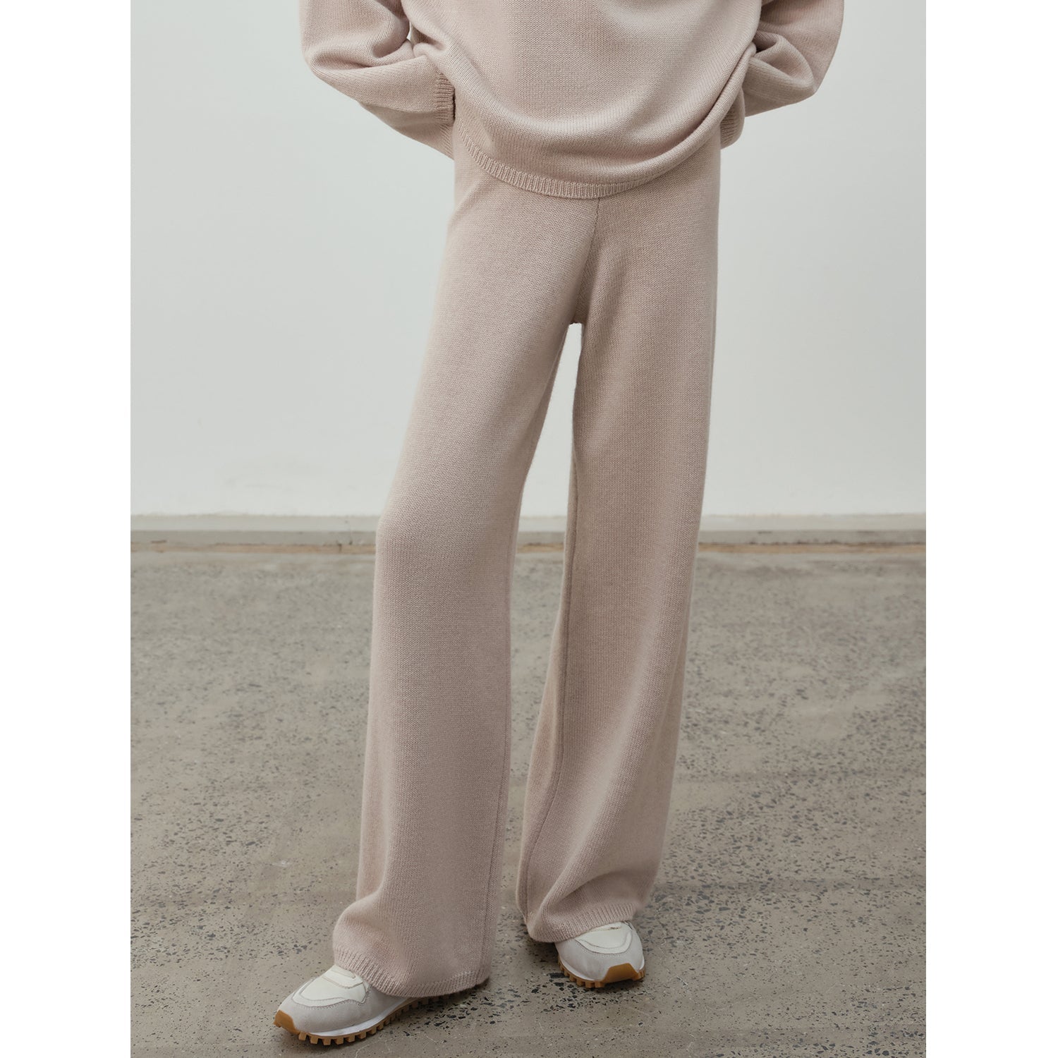 Wilderness Chasing Truth Minimalist Loose Wool Knit + Pants-8