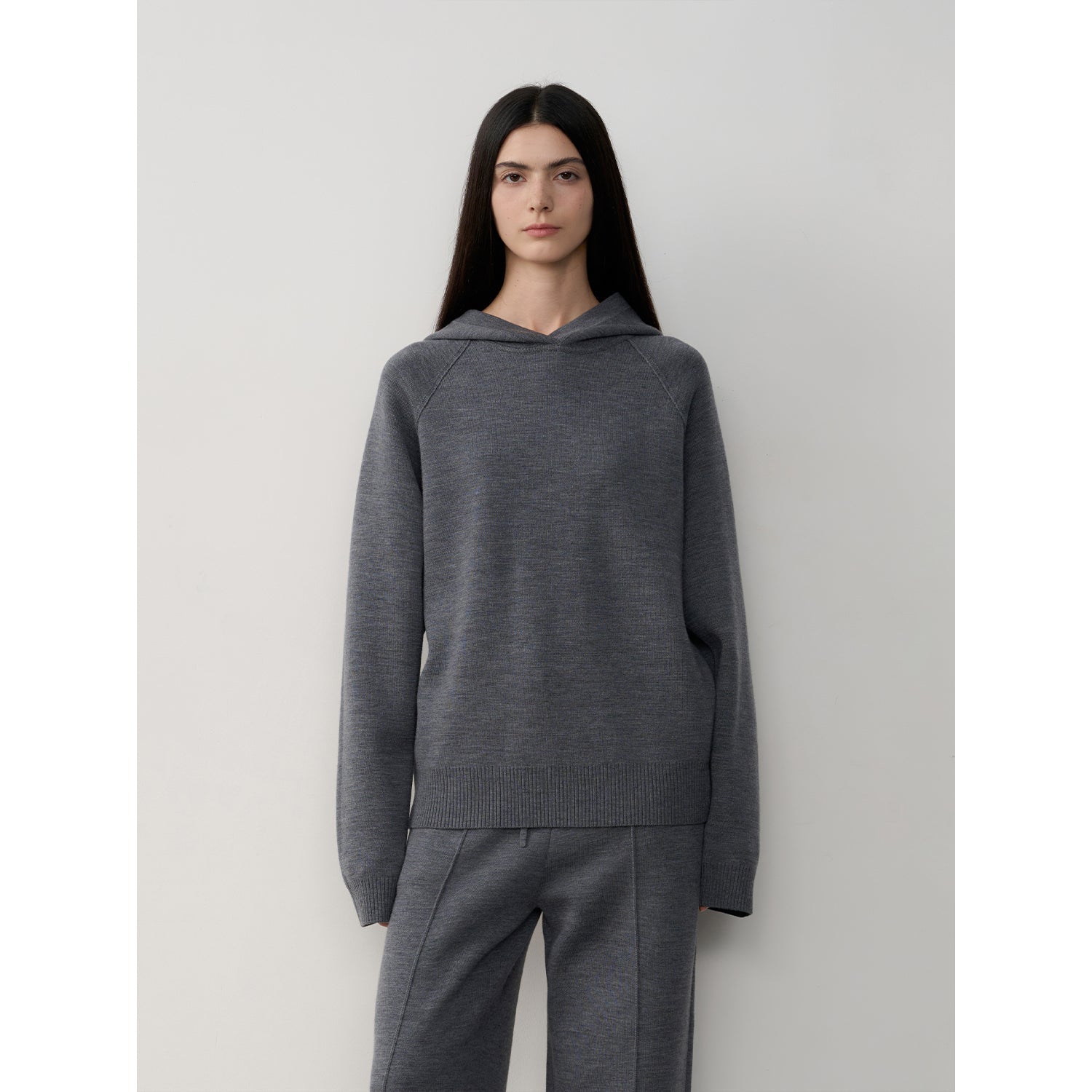"Urban One" Wool Hooded Knit Outfit-11