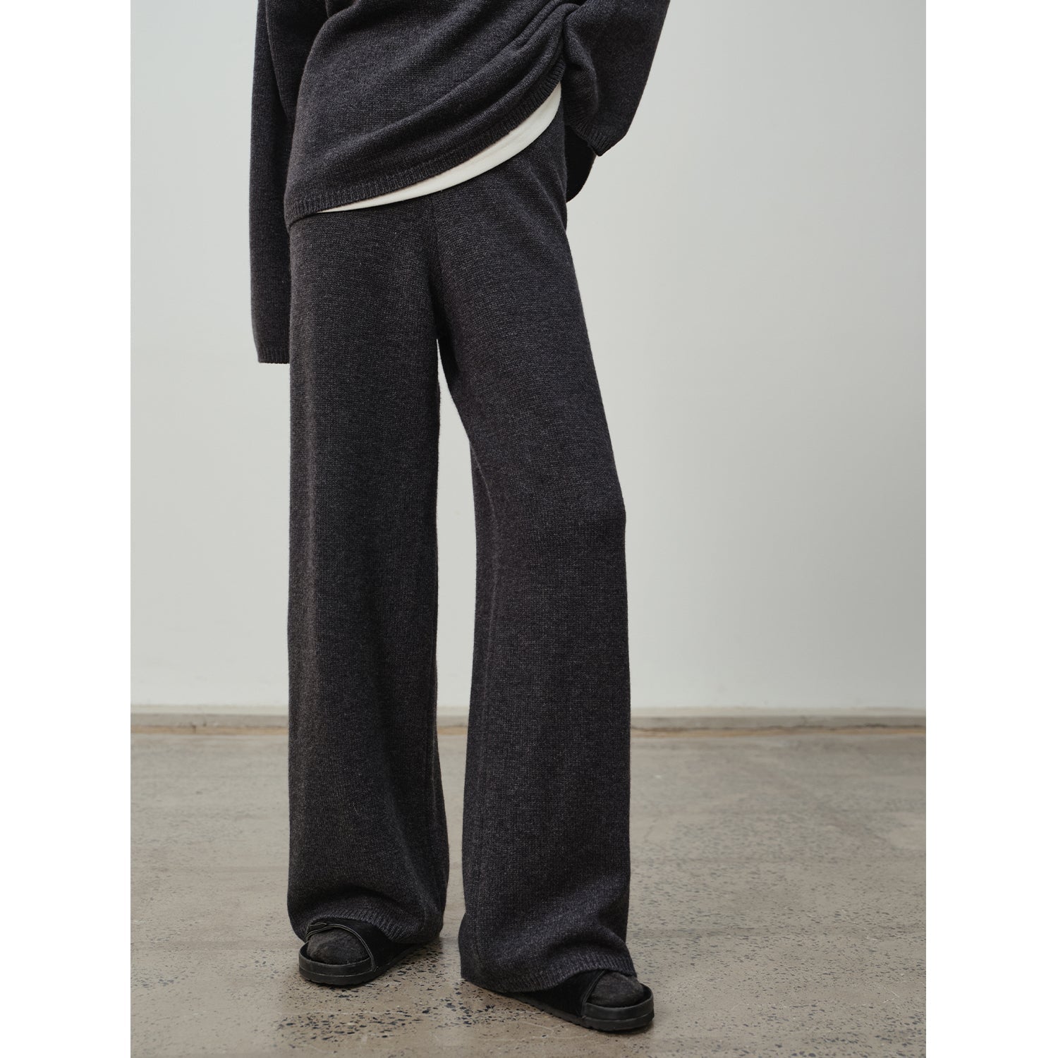 Wilderness Chasing Truth Minimalist Loose Wool Knit + Pants-10