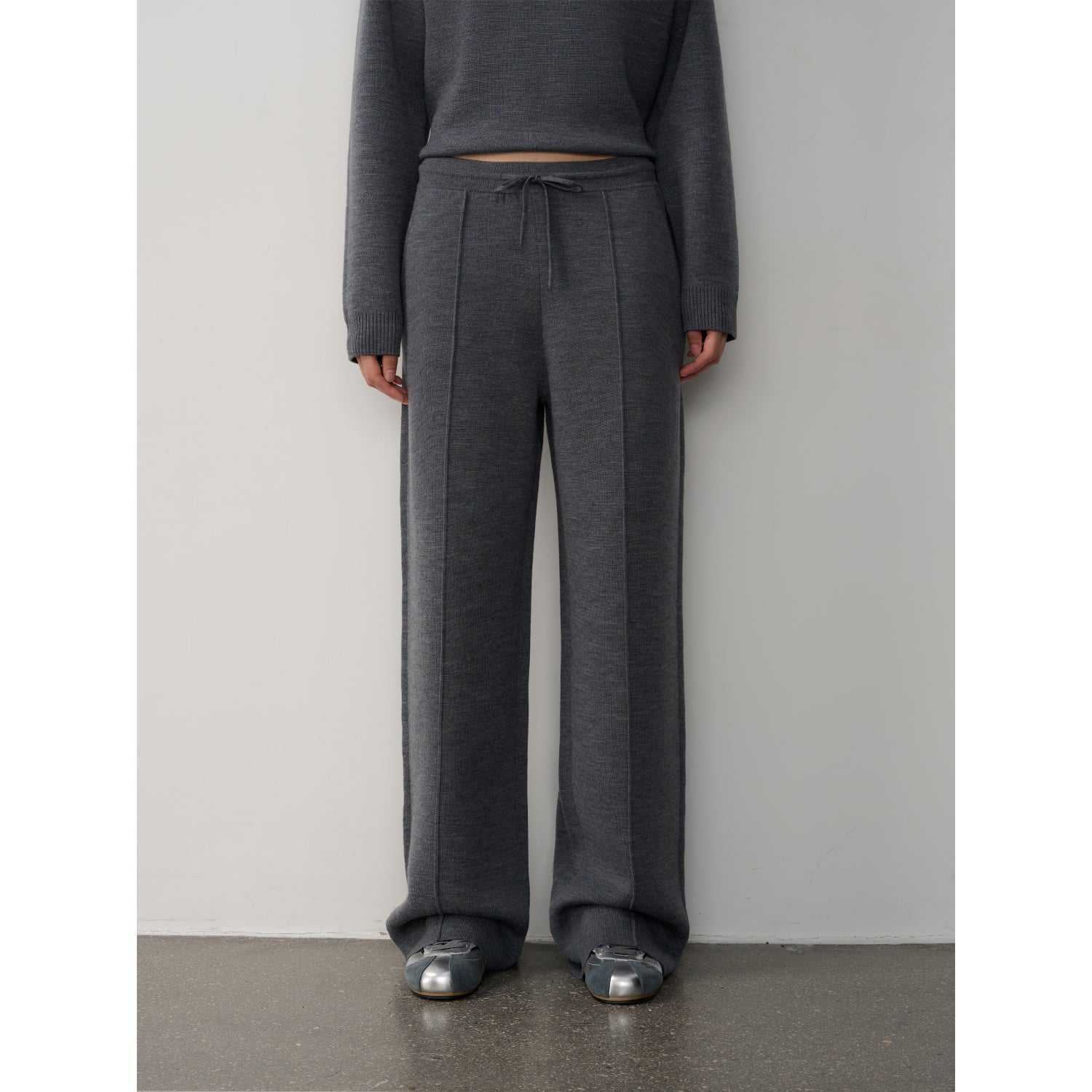 "Urban One" Wool Hooded Knit Outfit-12