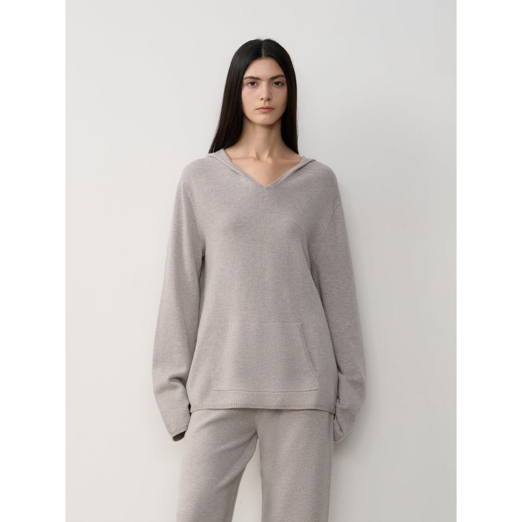 "Warm and waxy music" Australian merino wool knitted suit-10
