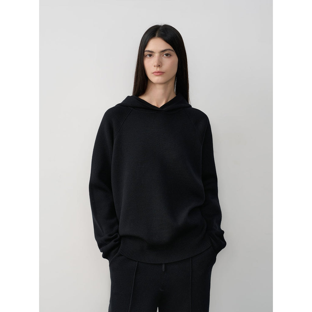 "Urban One" Wool Hooded Knit Outfit-9