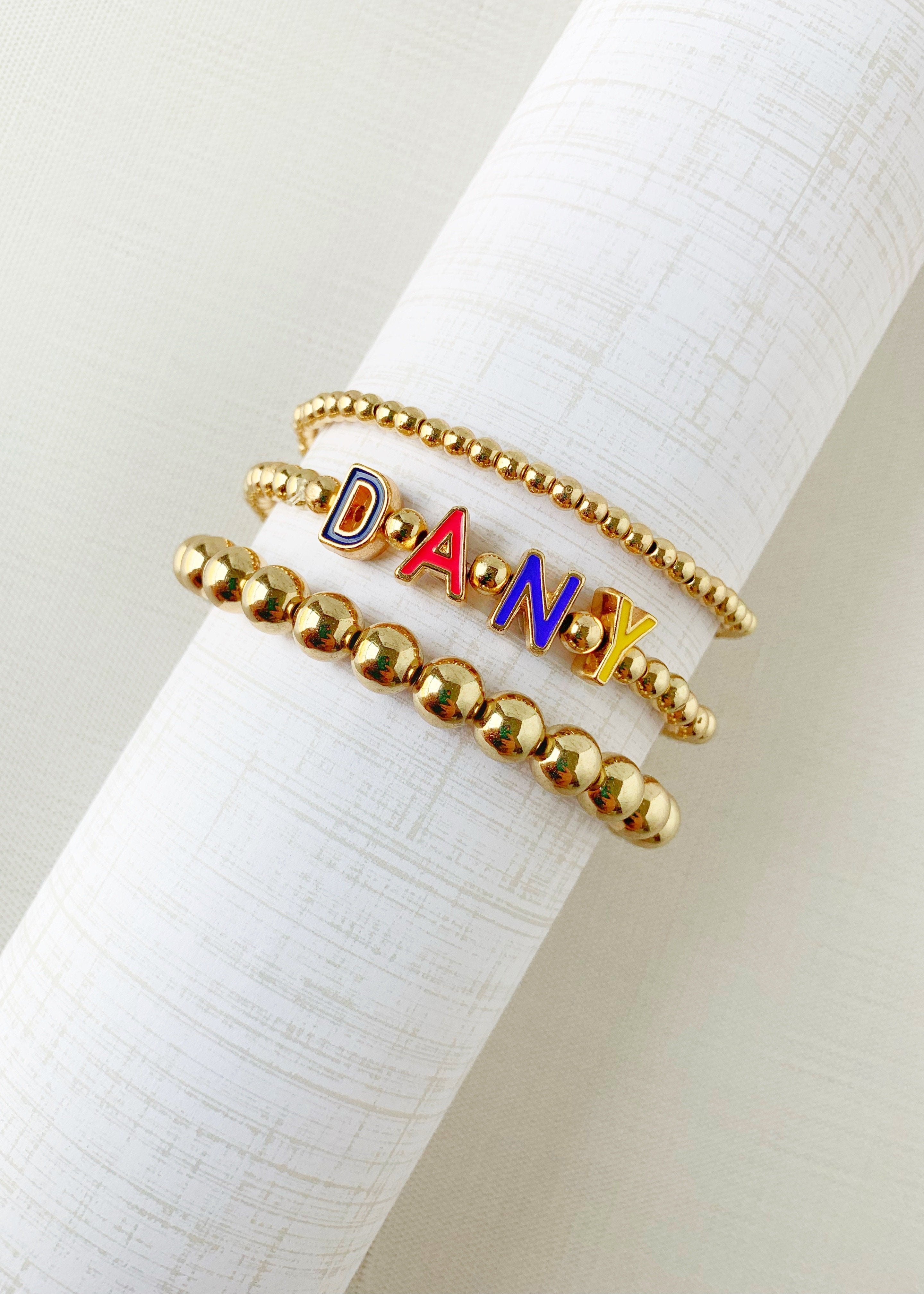 Personalized Stack Bracelet Set-0