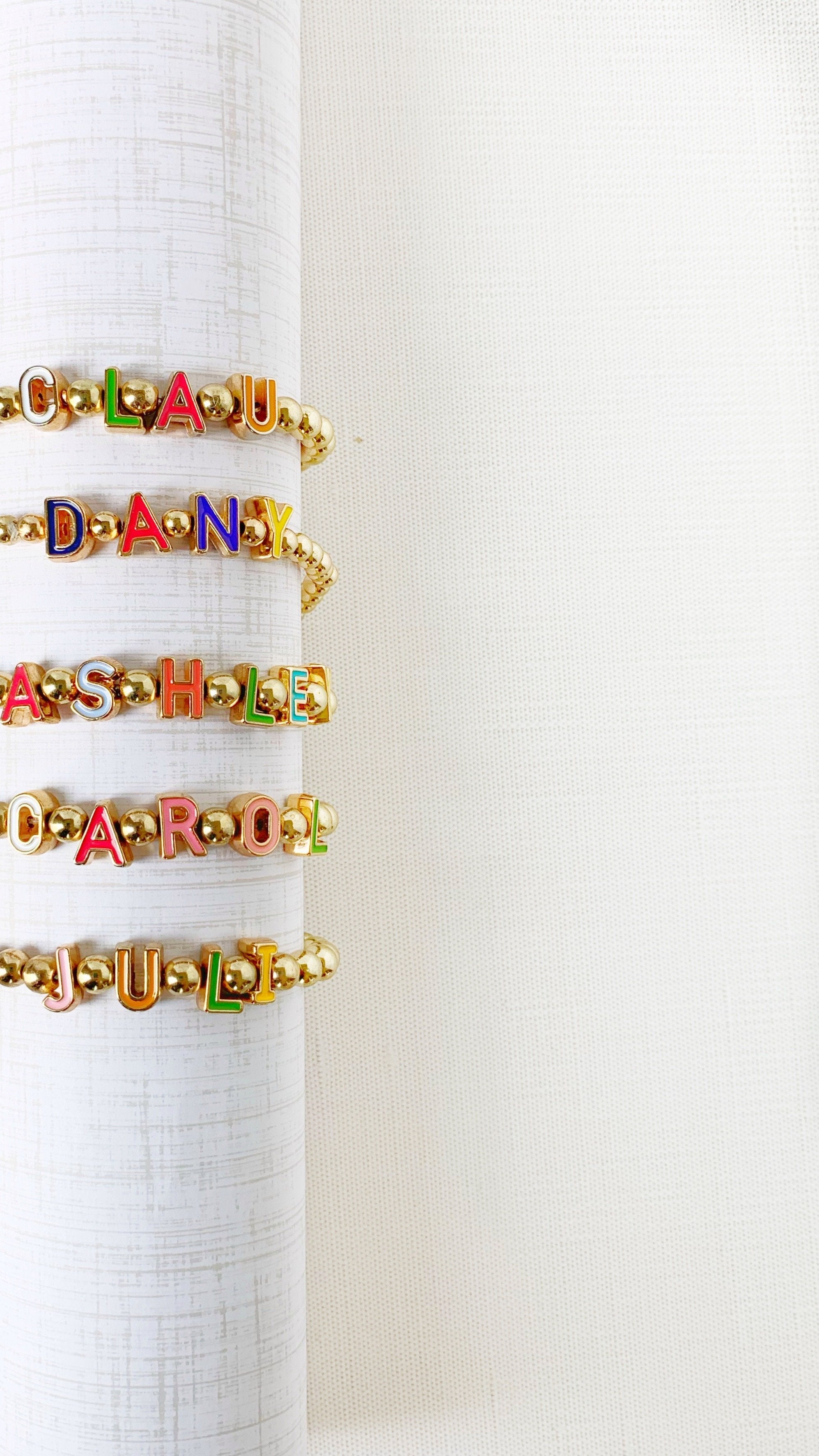 Personalized Stack Bracelet Set-3